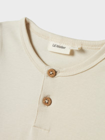 LIL ATELIER Bluse Gayo Turtledove